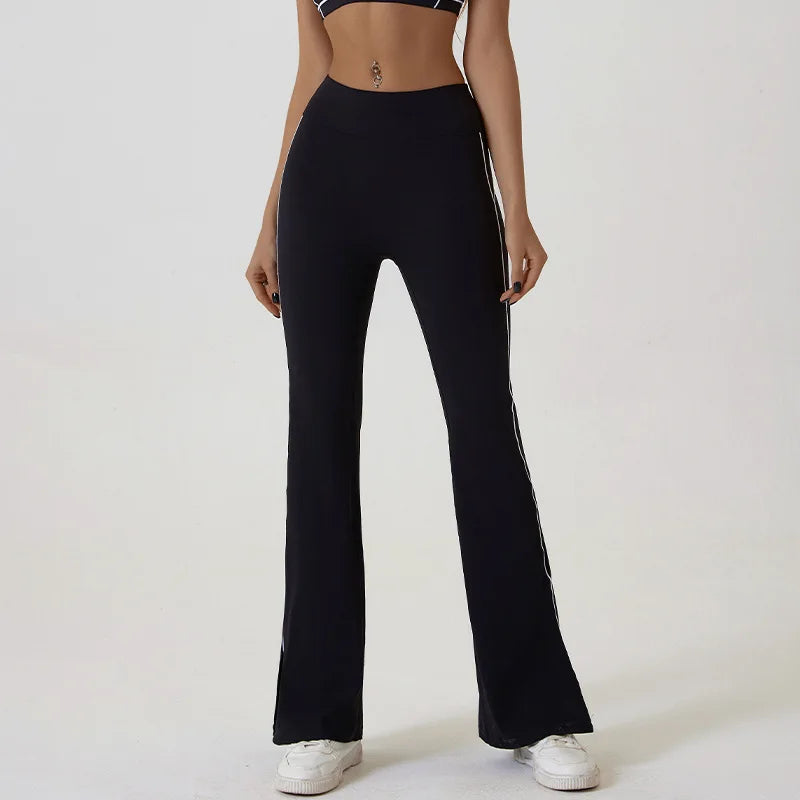 Cloud Rise Flared Leg High Waist Leggings