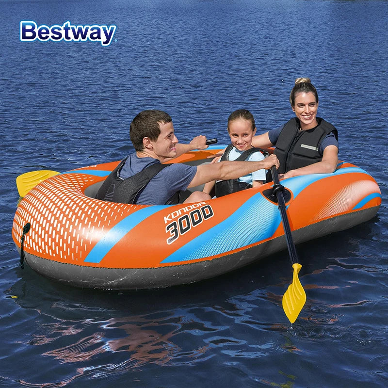 Bestway 1-3 Person Heavy Duty Inflatable Kayak