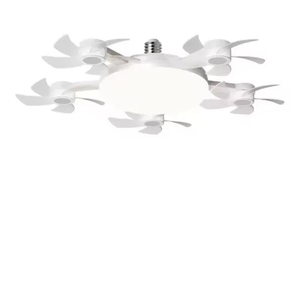 Silent Drone-Style LED Ceiling Fan Light with Remote