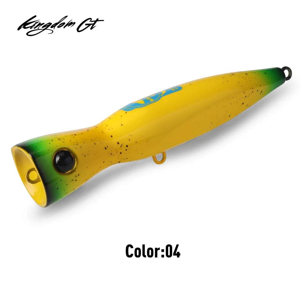KINGDOM GT Topwater Popper Fishing Lure