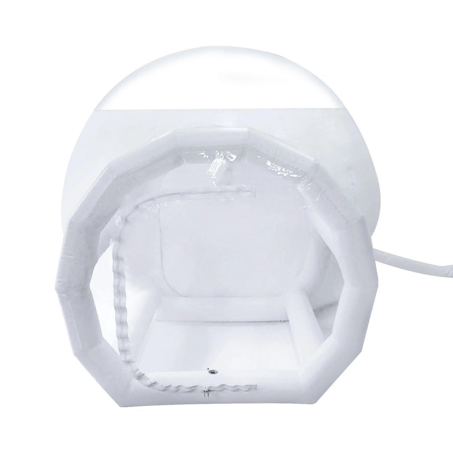 Inflatable Transparent D-Ring Single Tunnel Bubble Tent with 350W 110V Blower