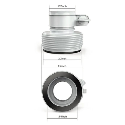 1.25 inch to 1.5 inch Type B Hose Adapters for Intex Hose Pump