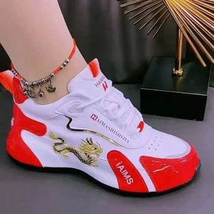 Designer Leather Waterproof Casual Sports Shoes