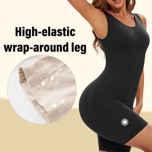 POKARLA Full Coverage Wide Shoulder Body Seamless Shaper