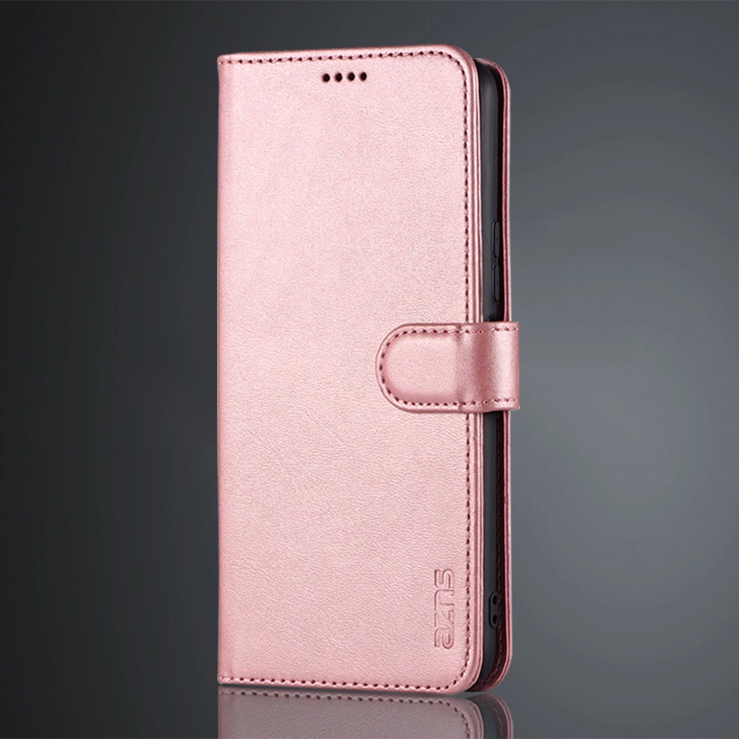 Faux Leather Card Holder Flip Wallet Case for OnePlus 15 – Shockproof Cover with Lanyard & Optional Screen Protector
