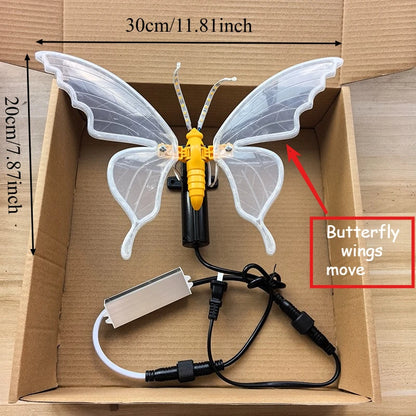 LED Simulation Butterfly Holiday Lights