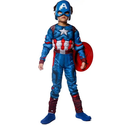Halloween Captain Rogers Superhero Costume
