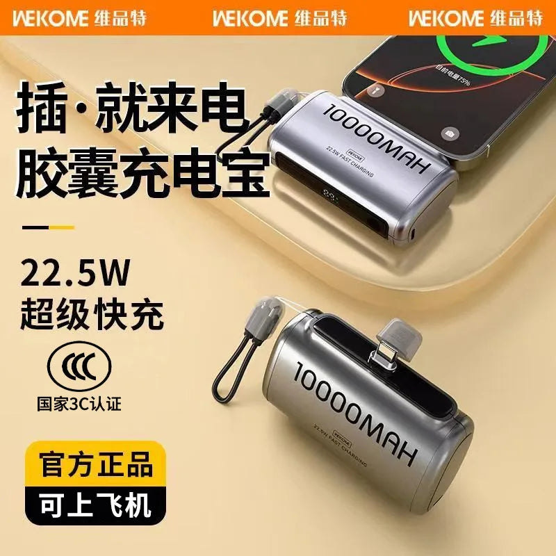 10000mAh Mini Fast-Charging Power Bank