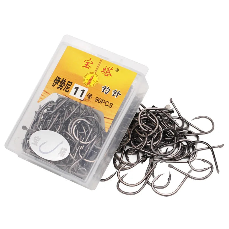 10 Boxes of Carbon Steel Circle Fish Hooks