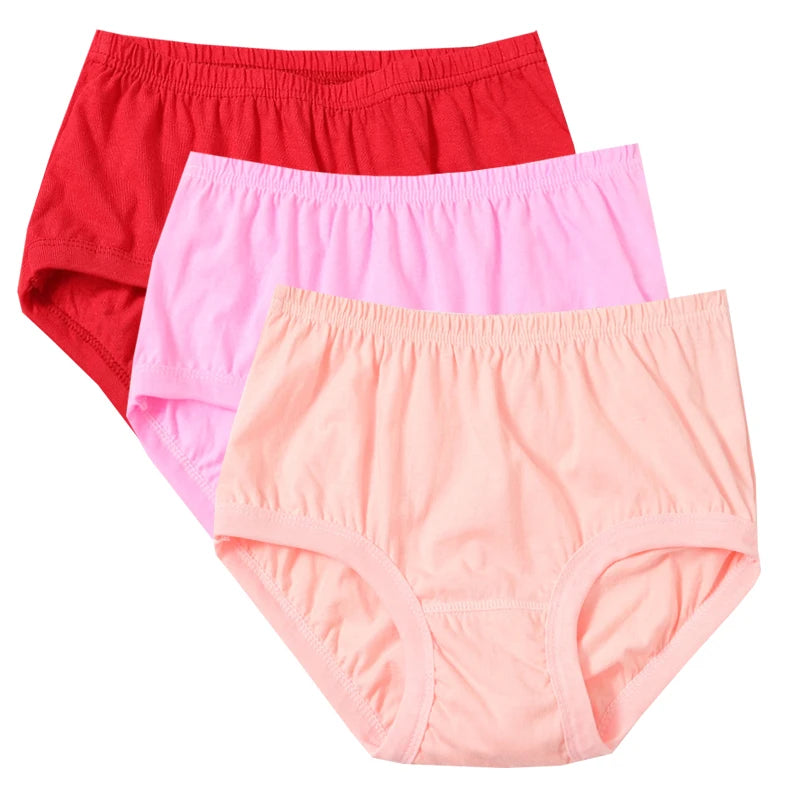 3pcs Pure Cotton Briefs