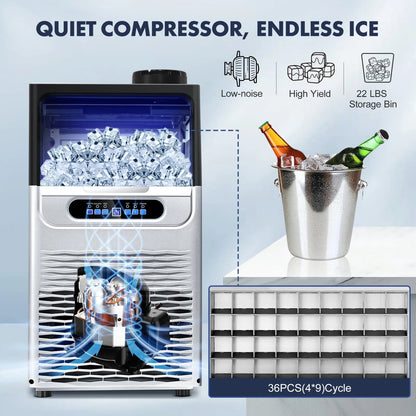 Commercial Ice Maker 100lbs