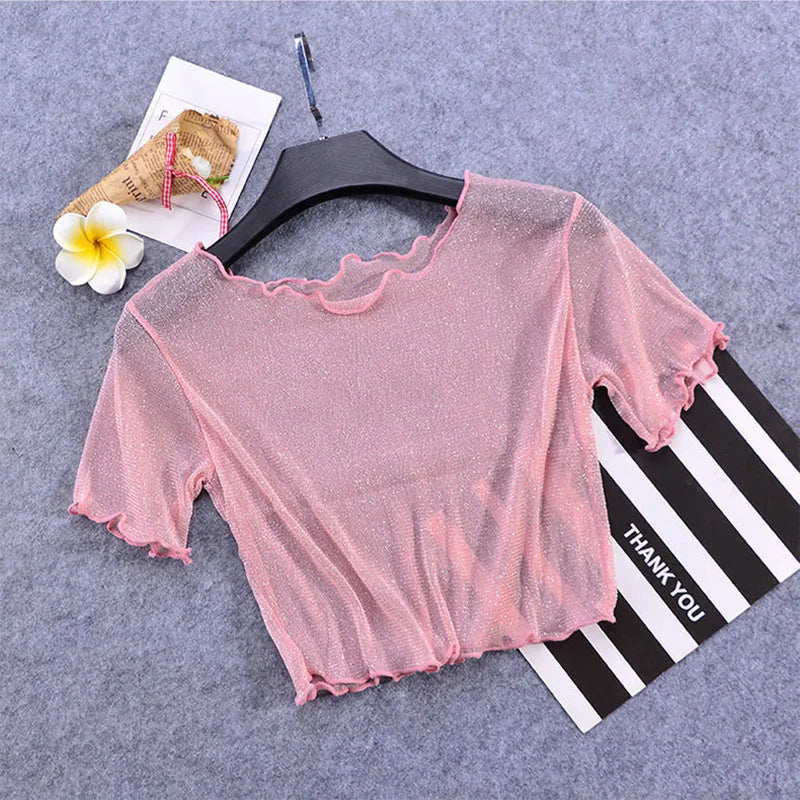 Women's Slim Fit Short Sleeve O-Neck T-Shirt