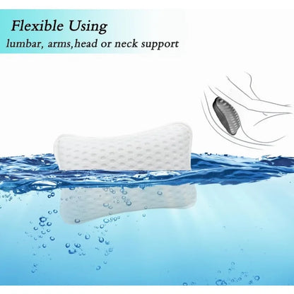 Bath Pillow with Easy-Dry Hook