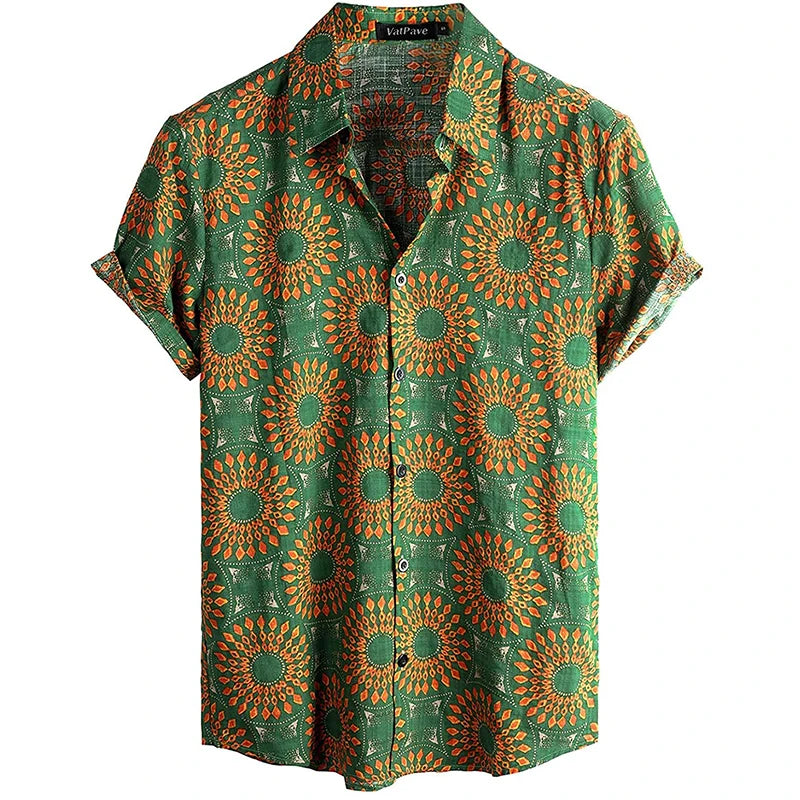 Hawaiian 3D Full Floral Print Short