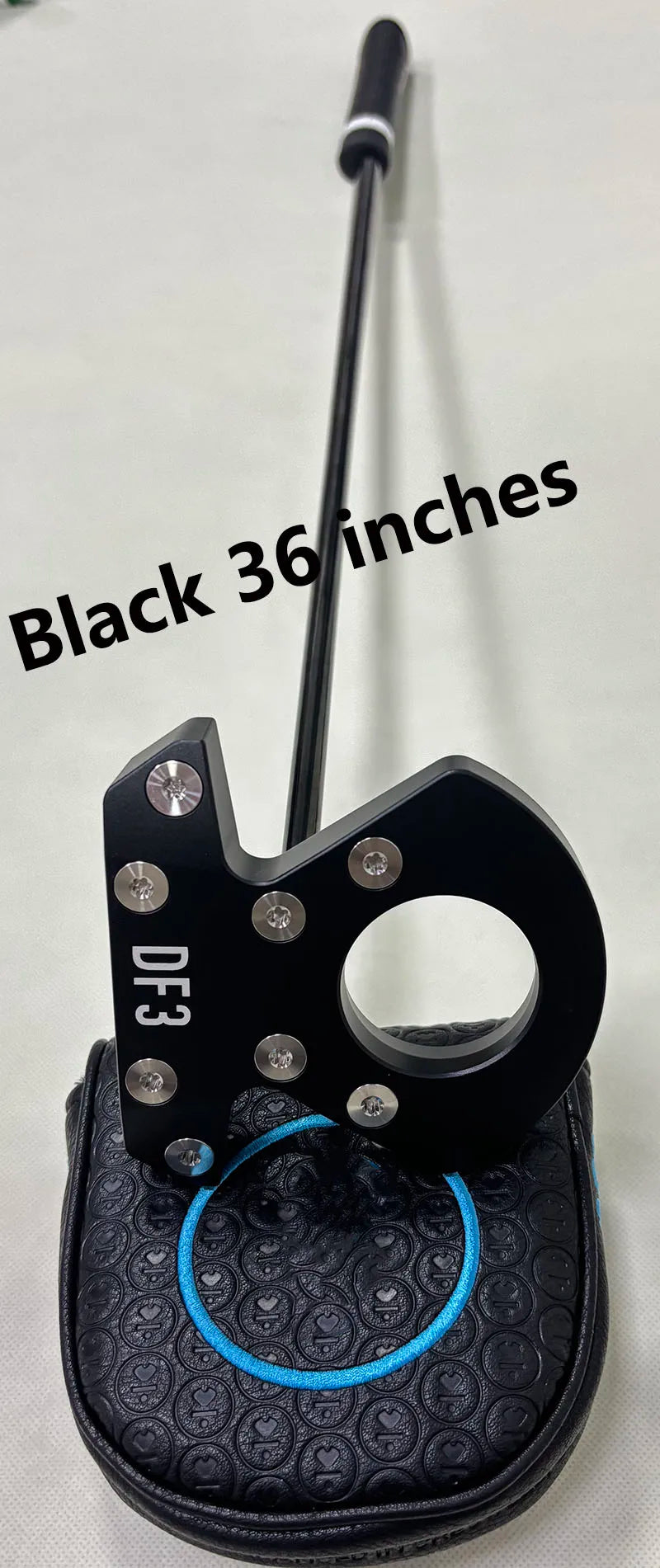 DF3 Low Balance Putter With Press Pistol 2 Degree Grip and Head Cover