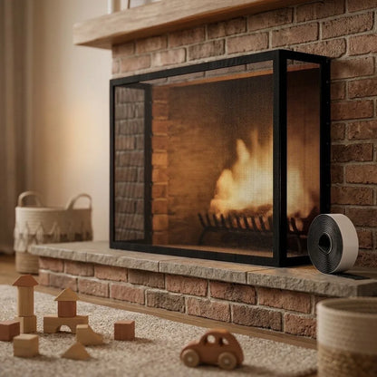 Fireplace Safety Guard Mesh Screen