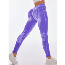 Sport Faux Skinny Seamless Fit Jean Leggings
