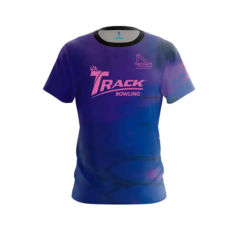 Track Tornado Lightning Storm Performance Bowling Jersey