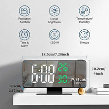 180° Arm Projection Digital Alarm Clock