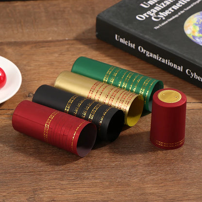10Pcs PVC Wine Bottle Heat Shrink Caps