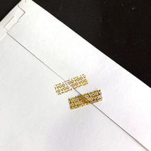 3x1cm Hologram Tamper Proof Stickers