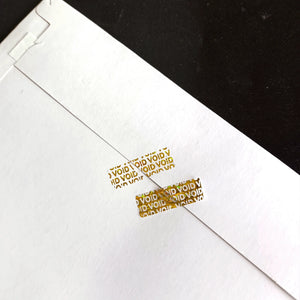 3x1cm Hologram Tamper Proof Stickers