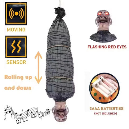 2.5 Ft Animated Hanging Corpse Halloween Prop