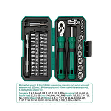 40-in-1 Screwdriver Wrench Kit Sleeve Set Ratchet