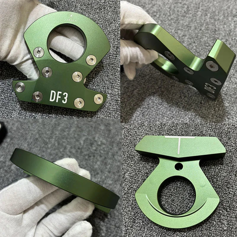 DF3 Low Balance Putter With Press Pistol 2 Degree Grip and Head Cover