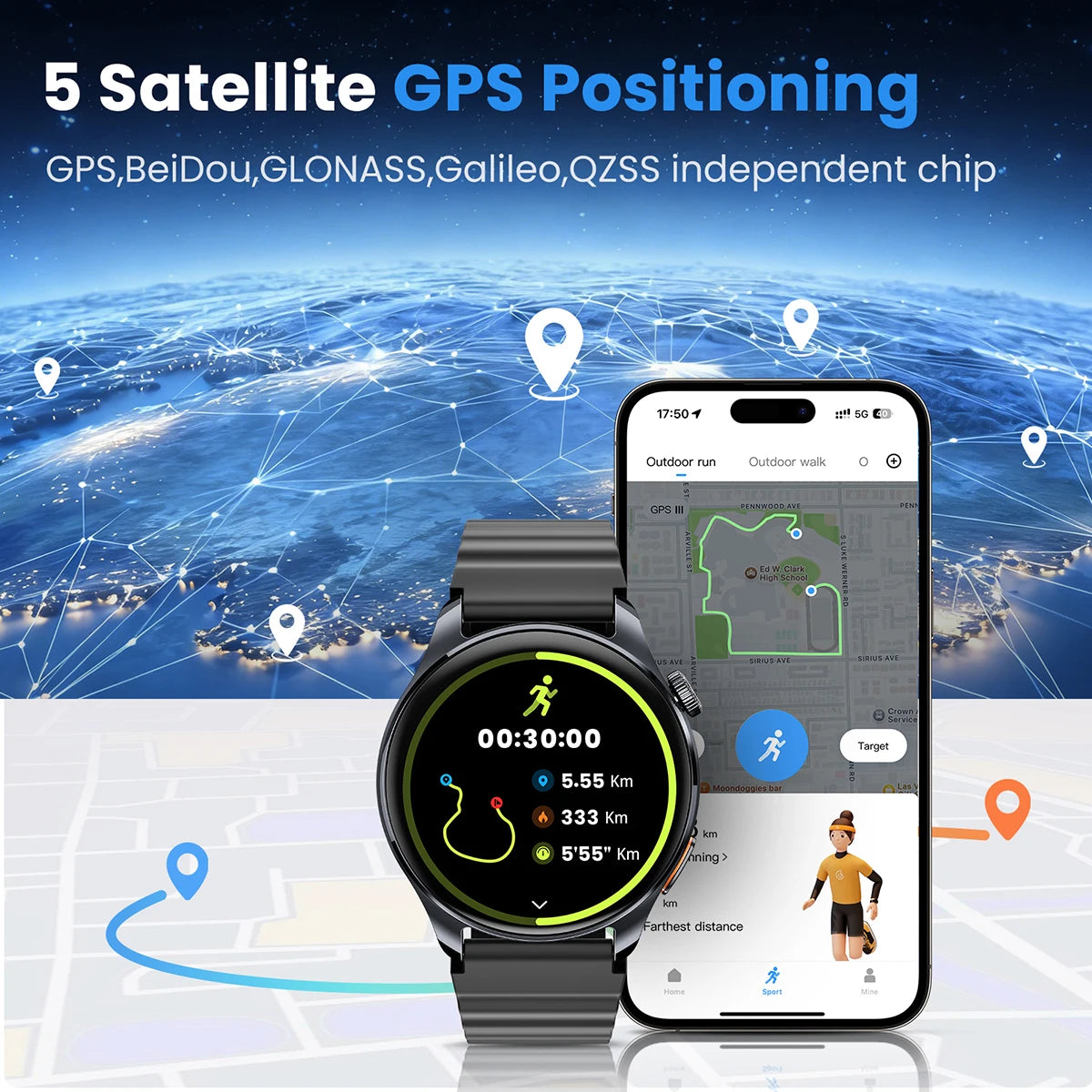 HAYLOU Watch 4S GPS Smartwatch