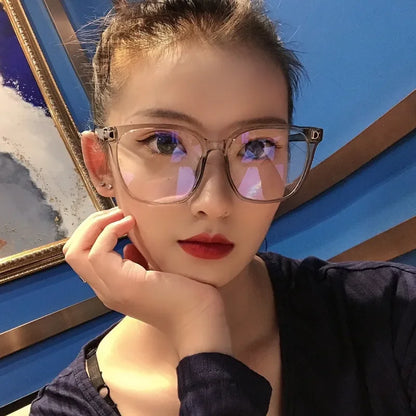 Large Frame Myopia Anti-Blue Light Readers