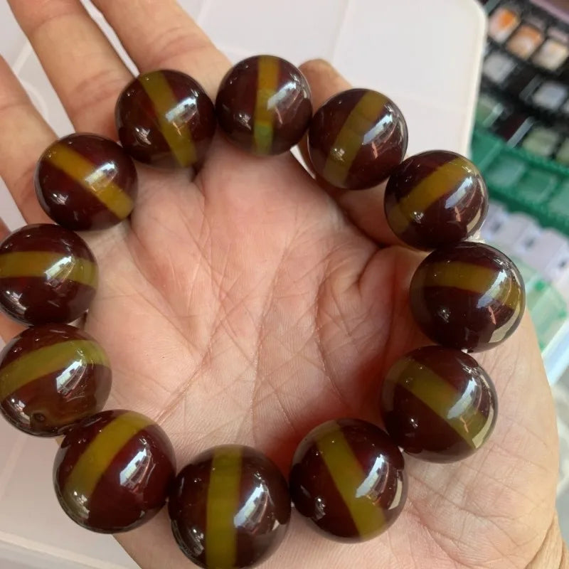 Natural Agate Cat Eye Bracelet