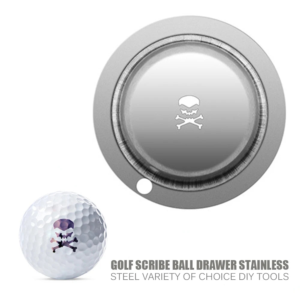Stainless Steel Golf Ball Line Marker Stencil