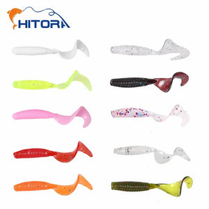 100pcs Artificial Wobblers Silicone Bait