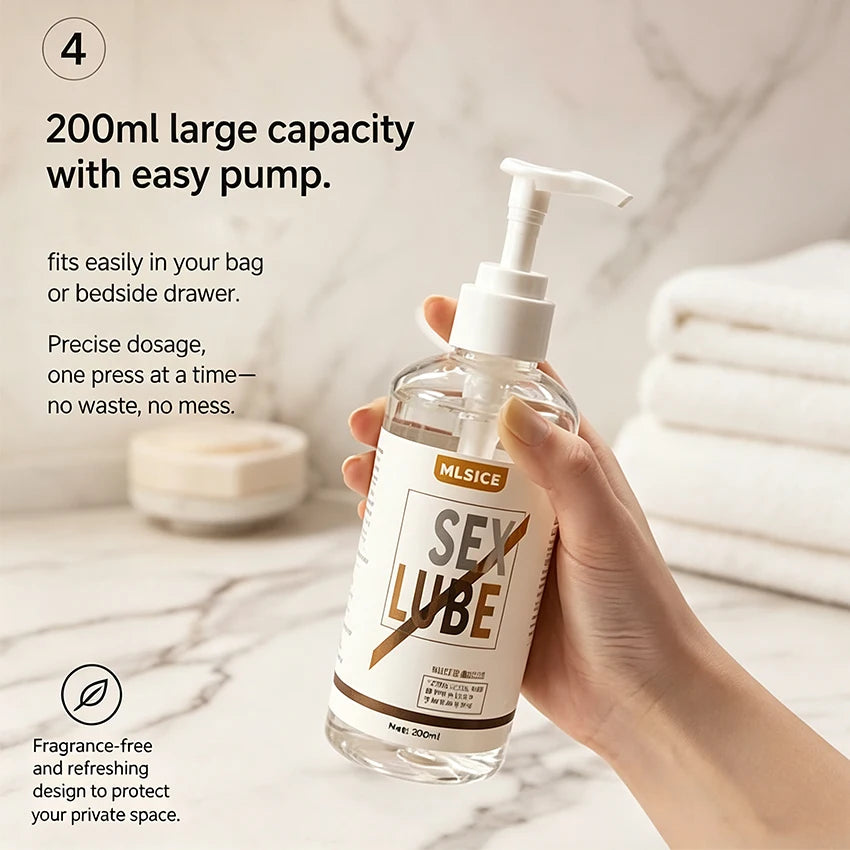 Water-Based Intimate Body Lubricant & Personal Gel