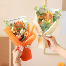 Handmade Artificial Crochet Bouquet