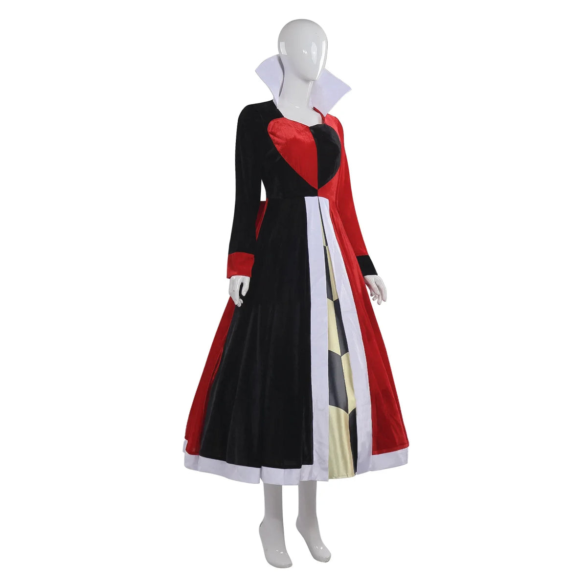 Women’s Alice in Wonderland Princess Dress Costume – Halloween Cosplay Outfit