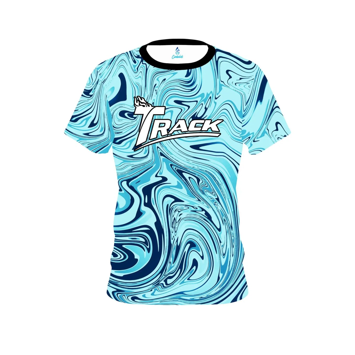 Track Tornado Lightning Storm Performance Bowling Jersey