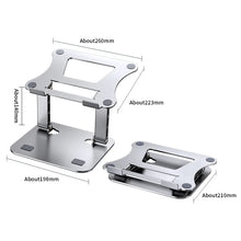 Adjustable Aluminum Alloy Laptop Tablet Portable Folding Stand