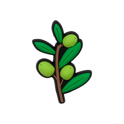 Tropical Flower & Fruit Shoe Charms Set (DIY Clog & Sandal Pins)