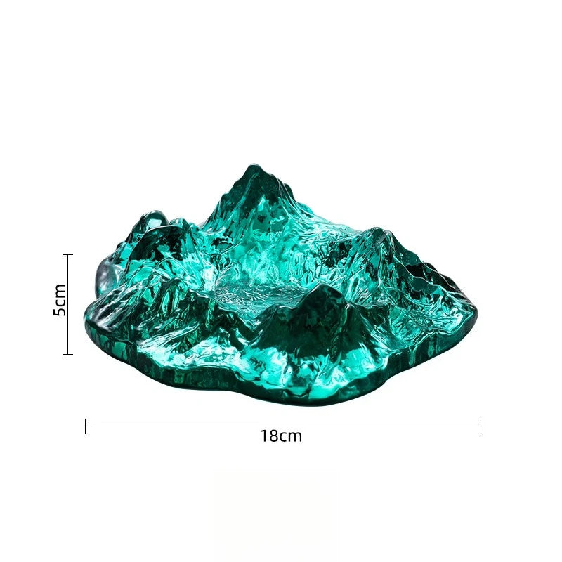 Glass Glacier Crystal Ashtray