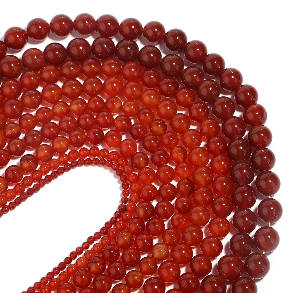 Natural Stone Jade Loose Spacer Beads for DIY Jewelry