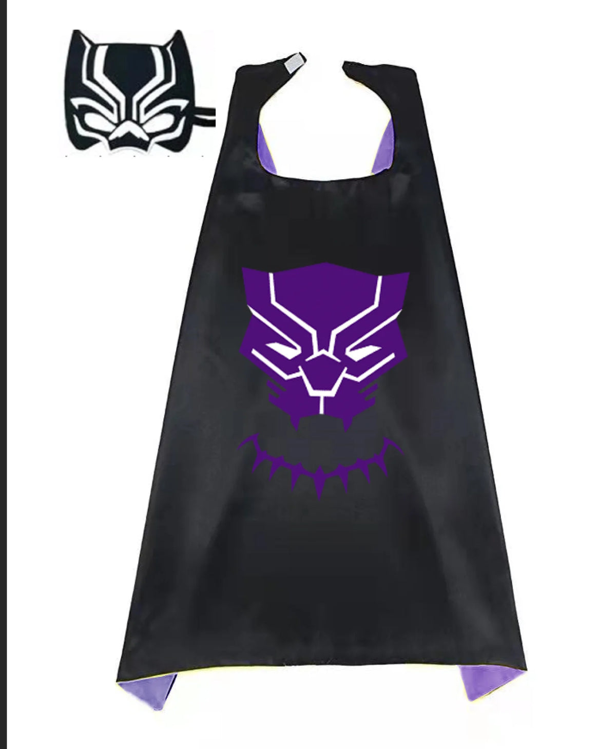 Kids' Superhero Capes & Masks Set – Cartoon Dress-Up Costume Party Favor