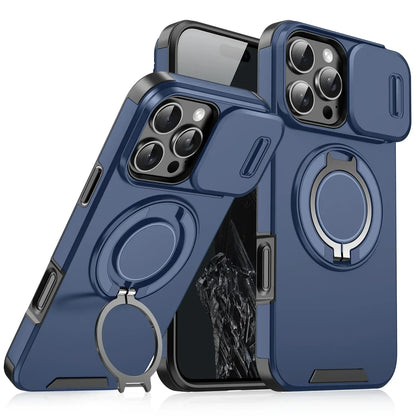 Heavy-Duty Magnetic Bracket Case For iPhone