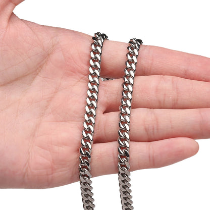 316L Stainless Steel Cuban Link Chain
