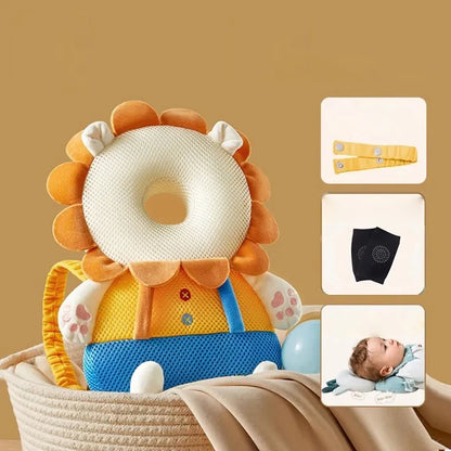 AIBEDILA Baby Head Protector Safety Pad Backpack