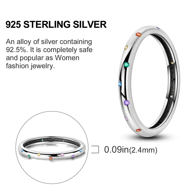 925 Sterling Silver Infinite Love Cubic Zircon Ring
