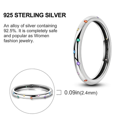 925 Sterling Silver Infinite Love Cubic Zircon Ring
