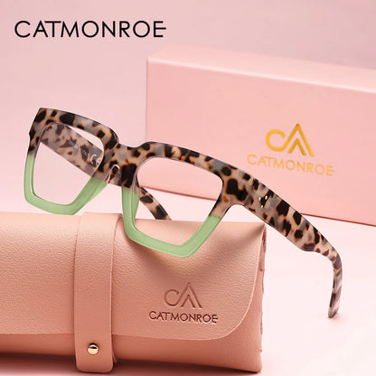 CATMONROE Large Frame Reading Glasses