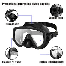 Tempered Glass Panoramic View Snorkeling Kit
